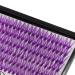 12 Rows 40D Purple Individual False Eyelashes - 240 Clusters 3D Volume Extensions 0.07mm D Curl - Colorful Makeup Beauty Tools (14mm - Buy Online on SooperMarket.com