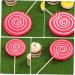 Alipis 4 Pcs Wedding Decoration Decorative Fake Lollipop Fake Lollipops Fake Lollipop Model Rainbow Lollipop Red Swirl Lollipops Toys Decorative Lollipop Ornament Wooden Food Child Candy - Buy Online on SooperMarket.com