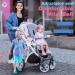 Zooawa Toddler Leash 2Pack  Toddler Kids Harness Anti Lost Wrist Link with Magnetic Lock  Reflective Safety Baby Child Walking Hook and Loop Wristband Leash for 3 Years Old Boys Girls  Blue+Pink - Buy Online on SooperMarket.com