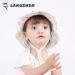LANGZHEN Baby Girls Beach Sun Hat with Chin Strap - Flamingo Pink, 2-4 Years - Buy Online on SooperMarket.com