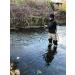 Breathable Waterproof Fishing Clothing - XL Olive Green Wading Pants & Boots for Men | Durable Tricot Material - Buy Online on SooperMarket.com
