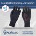 TrailHeads Women's Running Gloves - Lightweight Touchscreen Gloves | Black/Pink Reflective - Size Small - Buy Online on SooperMarket.com