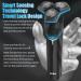 5-in-1 Electric Rotary Shaver for Men - IPX7 Waterproof, Rechargeable Cordless Razor for Shaving Beard, Body, and Pubic Hair - Blue - Buy Online on SooperMarket.com
