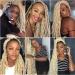 Goddess Locs Crochet Hair 18 Inch 7 Packs | 613 Blonde Faux Locs for Black Women | Soft Pre-looped Synthetic Hair Bundles by Bilisar Hair - Buy Online on SooperMarket.com