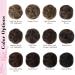 REECHO Space Bun Hair Pieces 2 Pack - Mini Claw Clip Messy Bun & Cat Ears Extensions in Wavy Black Brown for Women/Girls - Buy Online on SooperMarket.com