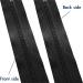 Sawoake 5/8 Inch Separating Jacket Zippers - 2PCS Black Molded Plastic Zipper Bulk for Coats, DIY Sewing Tools - Garment, Bags, Home Textile - Buy Online on SooperMarket.com