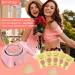 Bouvetan At-Home Waxing Kit for Women - 17.5oz Hard Wax Beads - Ideal for Face, Eyebrow, Armpit, Arms, Legs, Bikini - Includes 20 Wax Sticks - Rose Scented - Buy Online on SooperMarket.com