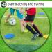 Non-Slip Rubber Spot Markers 10 Inch - Set of 12 for Football & Basketball Training - Buy Online on SooperMarket.com