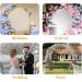 Fogein 6.6ft Round Backdrop Stand - Metal Circle Arch Stand for Wedding & Party Decor (Gold) - Buy Online on SooperMarket.com