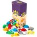 CHIWAVA 4.1'' Furry Cat Toy Mice Rattle - Interactive Play Assorted Color - 36PCS - Buy Online on SooperMarket.com