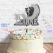 Cakeshop Cake Decoration Pack | Surfer Surfing Theme Premium 3mm Mirror Acrylic Plastic Cake Topper Sign & 25g Party Pack of Cake Sugar Sprinkles | Custom Name & Age Cake Decorations (Silver) Prime Mirror Acrylic: Silver - Buy Online on SooperMarket.com