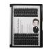 Bodermincer 84 Clusters D Curl Wide Cluster False Eyelash Volume Lashes Natural Eyelashes Set DIY Eyelash Extension 3D Effect Glue Bonded Band Individual Lash Home Eyelash Extension (16MM)