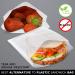 200 Pack Plain Glassine Wax Paper Sandwich Bags - Grease Resistant Parchment White Glossy - 7 x 6 x 1 Inches - Food Snack Wraps Baggies Sleeves - 200 Count - Buy Online on SooperMarket.com