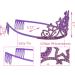 MEANT2TOBE 16th Birthday Sash and Tiara for Girls - Fabulous Set for Sweet 16 Party - Glitter Sash + Rhinestone Tiara - Purple Sparkle Gift Set - Buy Online on SooperMarket.com
