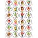 24 Super Plumber Theme Edible Premium Thickness SWEETENED Vanilla Wafer Rice Paper Discs Cupcake Toppers/Decorations - Buy Online on SooperMarket.com