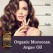 VoilaVe Organic Moroccan Argan Oil - Skin, Nails & Hair Growth - Face Moisturizer with Vitamin E - Women's Face & Neck Lotion - Buy Online on SooperMarket.com