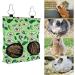 2 Pcs Hay Bag Rabbit Hay Feeder Rabbit Feeder Hamster Guinea Pig Hay Storage Bag Rabbit Hay Feeder Bag Small Pet Hanging Food Feeding Bag (Pink & Green) - Buy Online on SooperMarket.com