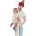 Baby Sling Wrap Premium Carrier Newborn to Toddler | Safety Tested | Nursing Cover | Soft Stretchy Carrier | One Size Fits All | Neutral Colours Neutral Yellow - Buy Online on SooperMarket.com