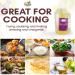 Tutto Bene Premium Grapeseed Oil - 1 Gallon (128oz) | 0 Trans Fat, Cholesterol-Free, High Antioxidants & Vitamin E - Ideal for Healthy Cooking - Buy Online on SooperMarket.com