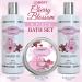 Cherry Blossom Spa Gift Basket Set for Women - Luxury Bath and Body Set with Lotions, Bath Bombs, Mirror, Travel Bag - Perfect Christmas Gift - Buy Online on SooperMarket.com