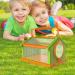 Portable Butterfly Habitat Cage Critter Caterpillars Outdoor Green Orange - Buy Online on SooperMarket.com