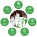 Sweet Nature Stevia Sweetener Powder - All Natural, Kosher, Gluten and Sugar Free - 100 Packets - Buy Online on SooperMarket.com