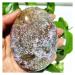 Natural Crystal Rough Natural Stone Beautiful OceanJasper Palm Stone Feng Shui Exorcism Crystal Home Decoration (Color : 160-170g Size : 1pc) 1pc 160-170g