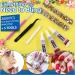 GLARKS B7000 Jewelry Adhesive Glue with Rhinestone Gems Kit 2600Pcs Yellow Rhinestones with Gems Adhesive Flat Back Gems Crystal Rhinestones with 6Pcs Dotting Tools for Craft Nail Art Gold - Buy Online on SooperMarket.com