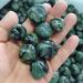 Gemstones for Decoration 6pcs 150g Natural Peacock Eye Cube Quartz Polished Stone Crystal Gemstone Crystal Gravel Natural Quartz Crystals Aura Crystal Gift