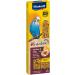 Vitakraft crackers nibble sticks for budgies with apricot and fig for beak care no added sugar (1x 60g)