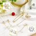 35-Piece White Faux Pearl Brooch Pins Set for Women - Elegant Clothing Decoration Accessories - Buy Online on SooperMarket.com