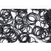100 PCS Youxuan Small Hair Elastics for Girls - Soft & Comfy Black Rubber Bands - Buy Online on SooperMarket.com