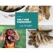 PawGang 100% Natural Rabbit Ears with Fur 500g - Healthy Hypoallergenic Dog Treats - Grain Free and Tasty Chews - EU Sourced - Bulk Bag - Buy Online on SooperMarket.com