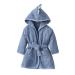 Vertbaudet Baby Bathrobe Little Dino Oeko-Tex 80 Blue