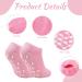 Moisturizing Gel Socks - 2 Pairs for Cracked Dry Feet | Anti-Slip Design | Ladies Spa Foot Care Set - Reusable Footlock Socks - Buy Online on SooperMarket.com