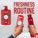Old Spice Whitewater Shower Gel Men 1000ml 3-in-1 Shampoo Body Wash Face Wash VALUE PACK 1L With Pump - Amber Sandalwood & Citrus - Buy Online on SooperMarket.com