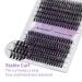 Buy Individual Eyelashes 240 PCs - C Curl Mix 12-16mm DIY Cluster Eyelash Extensions | Perfect for At-Home Use - Buy Online on SooperMarket.com