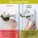 Improved Childproof Door Lever Lock (2 Pack) Prevents Toddlers From Opening Doors. Easy One Hand Operation for Adults. Durable ABS with 3M Adhesive Backing. Simple Install  No Tools Needed (White  2) White 2 - Buy Online on SooperMarket.com