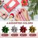 Kioiner 200 Pcs Gift Bows Assortment 1 Inch Mini Gift Bows 4 Colors Self Adhesive Gift Wrapping Bows for Christmas Hanukkah Birthdays Weddings Baby Showers Valentine Gift Present Wrapping Decoration - Buy Online on SooperMarket.com