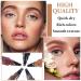 2PCS Waterproof Eyebrow Microblading Pen with 4 Micro-Fork Tips - Dark Brown - Buy Online on SooperMarket.com