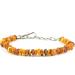 Raw Baltic Amber Necklace for Dogs & Cats | Leather Clasp | International Shipping - Buy Online on SooperMarket.com