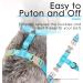 Thinkpet No-Pull Dog Harness Leash Set - Breathable Padded Reflective Safety Harness for Small Medium Large Dogs - Adjustable Running Harness (1 Pack) - Blue - Buy Online on SooperMarket.com