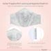 Dance Pattern Washable Cotton Mask for Kids & Adults | 2-Layer Protection with Nose Bracket & Filter Bag | Oeko-Tex Standard 100 Robs Gray - 1 Pack - Buy Online on SooperMarket.com