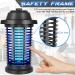 Horyii Bug Zapper Outdoor - Mosquito & Fly Killer for Backyard Patio - Indoor & Outdoor Mosquito Zapper - Black - Buy Online on SooperMarket.com