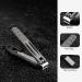 FERYES 3-in-1 Fingernail Clipper with No-Splash Nail Catcher and Metal Storage Box - Men & Women Black - Buy Online on SooperMarket.com