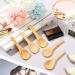 36 Pieces Mini Wooden Cosmetic Spoons - Eco-friendly Makeup Spatulas for Skincare & Beauty - Buy Online on SooperMarket.com