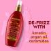OGX Frizz-Free + Keratin Smoothing Oil Miracle Gloss Spray 5 in 1 De-frizz & Shiny Hair Argan Oil - Buy Online on SooperMarket.com