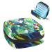 Four Respite Parrots Sanitary Napkin Storage Bag Feminine Menstrual Cup Pouches Nursing Pad Holder Tampon Bags Portable Period Bag for Women Teen Girls 1Pcs Multi-colored 2