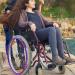 Wheelchair Wheel Covers Wheelchair Push Rim Covers Wheelchair Push Rim Covers Non-Slip Wear-Resistant Hand Push Cover Improve Grip and Traction(Purple 24 inches) 24 inches Purple - Buy Online on SooperMarket.com