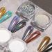 Chrome Powder Manicure Nail Art Decoration Set - BORN PRETTY Metallic Mirror Holographic Pigment - Buy Online on SooperMarket.com